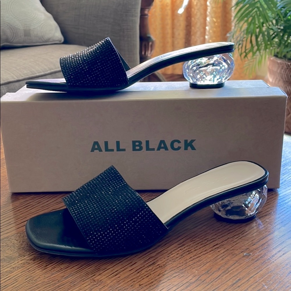 All Black Perfect Party Slide